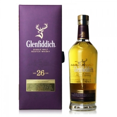 格兰菲迪26年700ml 苏格兰单一麦芽威士忌纯麦进口洋酒