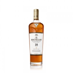 麦卡伦18年700ml 雪莉桶 苏格兰单一麦芽威士忌进口洋酒