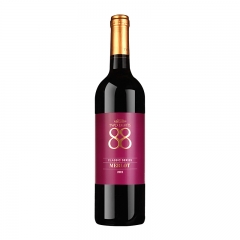 88经典梅洛红葡萄酒