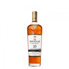 麦卡伦25年2018年版700ml 雪莉桶 苏格兰单一麦芽威士忌