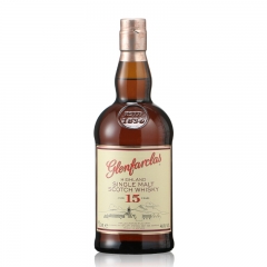 格兰花格15年单一麦芽威士忌 Glenfarclas 15YO 原装进口洋酒