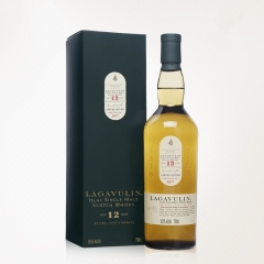 进口洋酒 Lagavulin乐加维林12年单一麦芽苏格兰威士忌