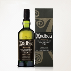 进口洋酒 ARDBEG 阿贝 阿德贝哥10年单一麦芽苏格兰威士忌 御玖轩酒类专营店