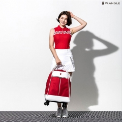 韩国W.ANGLE高尔夫运动休闲女装修身透气户外锻炼