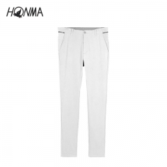 HONMA男装高尔夫服装男士休闲裤春季golf球纯色舒适运动长裤