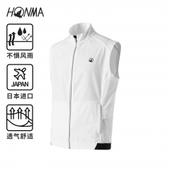 HONMA2020新款高尔夫男装背心马夹日本进口面料4级防泼水轻盈透气