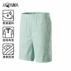 HONMA2020新款高尔夫男装短裤质感面料清爽防透柔软亲肤抗皱