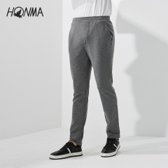 HONMA2020秋冬新款男式长裤弹力腰部后口袋设计收口裤脚