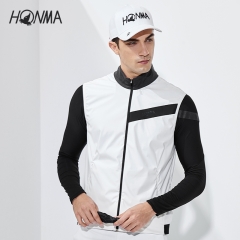 HONMA2020秋冬新款男士马夹韩国进口面料立领设计柔软舒适