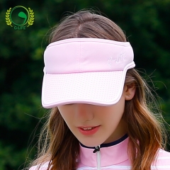 G-LIFE夏季新款高尔夫女球帽高尔夫服装女无顶太阳帽防晒遮阳帽子